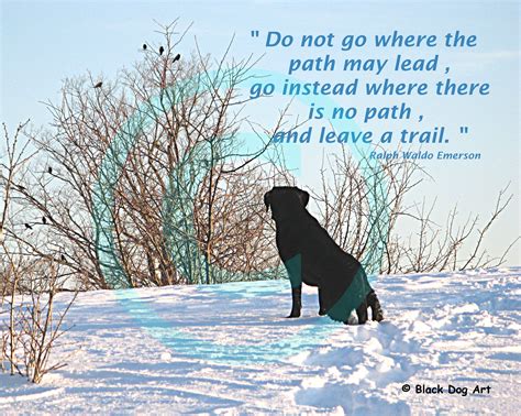 Labrador quote print