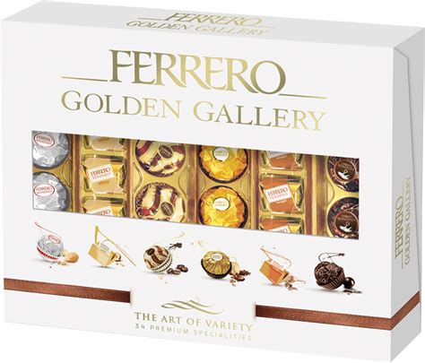 Ferrero Golden Gallery - classic favourites Ferrero Rocher and Ferrero ...