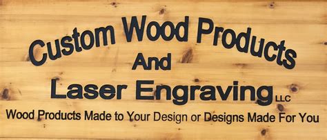 Cedar Signs – Custom Wood Products & Laser Engraving, LLC