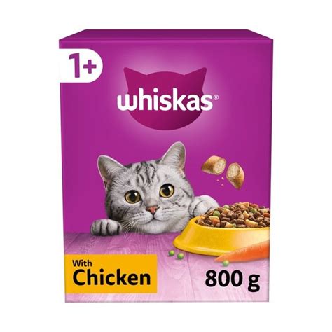 Whiskas Complete Adult Chicken 825g - Whiskas Dry Cat Food - Farm & Pet ...