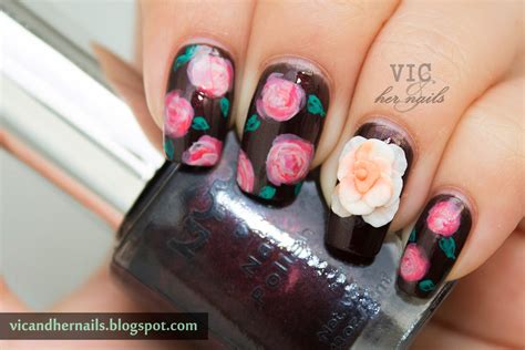 Vic and Her Nails: GOT Day 17 - Flowers