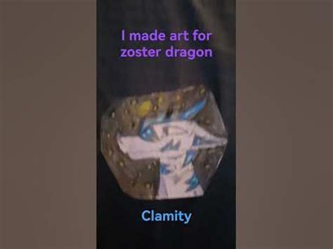 I made art for zoster dragon - YouTube