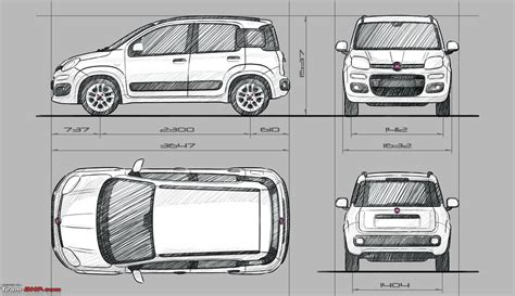 Fiat Panda Dimensions