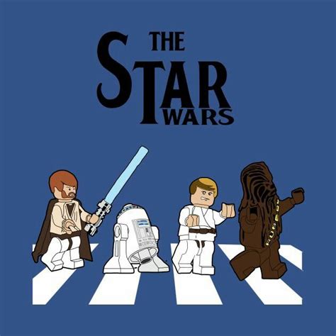 Vader Star Wars, Lego Star Wars, Abbey Road, Cartoon Strip, Cartoon Art, Beatles Cartoon ...