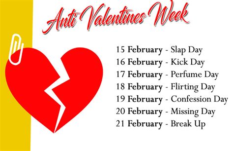 Valentine’s Week List 2018 | Dates Schedule | Love Day – Happy New Year ...