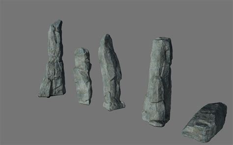 ArtStation - rock Boulder | Game Assets