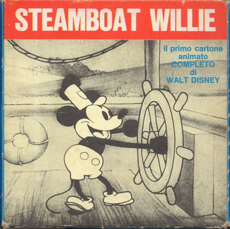 Mickey Mouse Steamboat Willie Poster