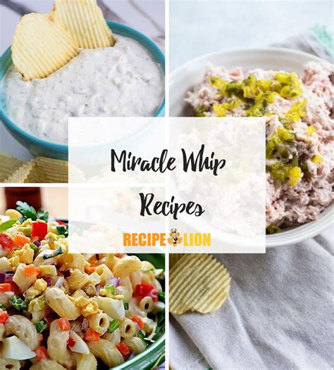 Our Favorite Quick and Easy Miracle Whip Recipes | RecipeLion.com