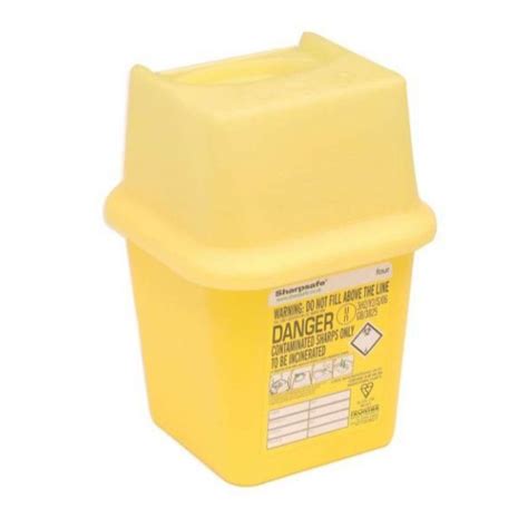 Sharps Disposal Container - 4L - AUK Hygiene