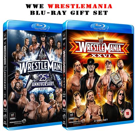 BUY - WWE Wrestlemania 25, 26, 27, 28, 30, 31, 32, Blu-Ray Set - 3Count