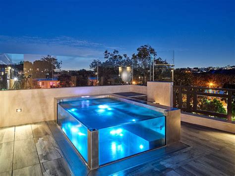 Rooftop Swimming Pool Design - Rooftop Spa Design | Diamond Spas