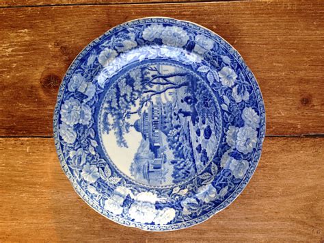 Antique Blue & White Plate ? | Collectors Weekly