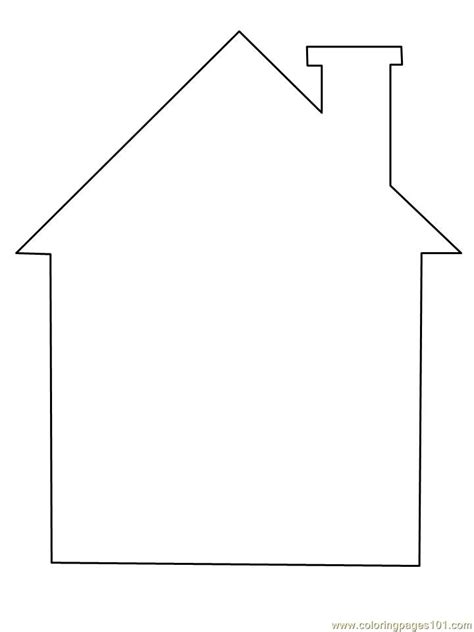 Coloring Pages Structure house (Architecture > Houses) - free printable coloring page online