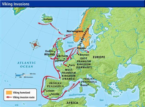 Vikings In England Map | secretmuseum