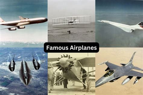 10 Most Famous Airplanes in the History of Flight - Have Fun With History