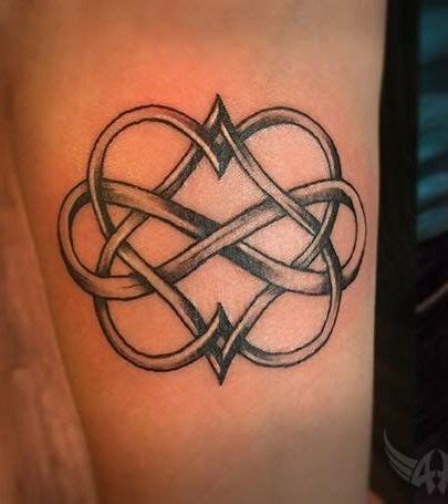 Double Heart Infinity Love Symbol Tattoos, Key Tattoos, Tattoos Skull ...