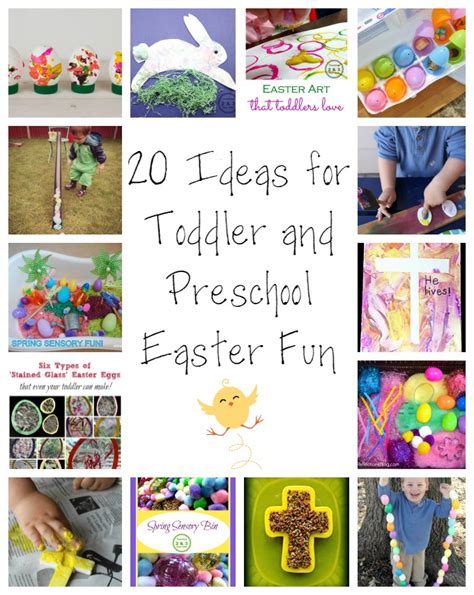 20 Ideas for Toddler and Preschool Easter Fun - Bare Feet on the Dashboard