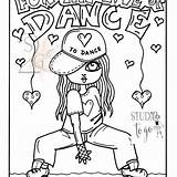 Free Printable Hip Hop Dance Coloring Pages sketch template