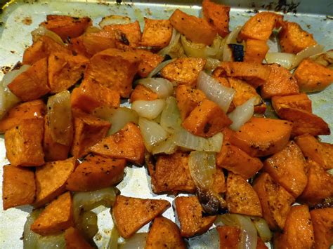 Thyme In Grammy's Kitchen: Oven Roasted Yams