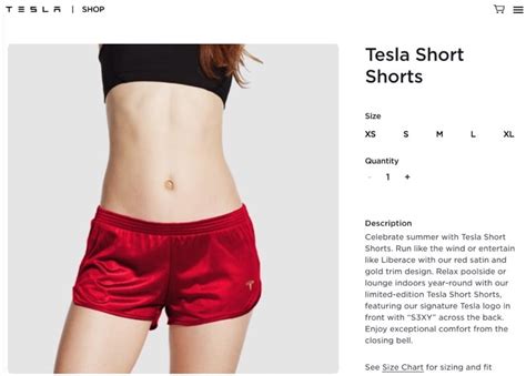 Tesla Launches Limited Edition 'Short Shorts' for $69.420 Each ...