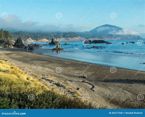 View of Humbug Mountain on the Oregon Coast Stock Photo - Image of port, oregon: 46271358