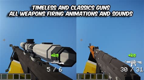 Timeless and Classics Guns Mod - All Weapons Firing Animations and ...