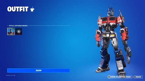 How to get the Optimus Prime skin in Fortnite