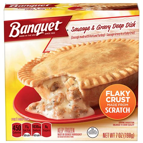 Deep Dish Sausage & Gravy | Banquet