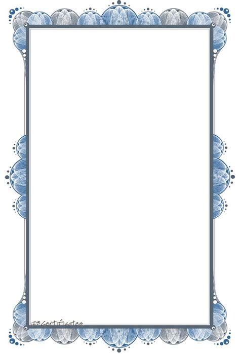 Certificate Frame Border Free Download at Sarah King blog