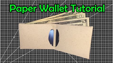 How to Make a Slim Paper Wallet at Home - Green Banana Paper