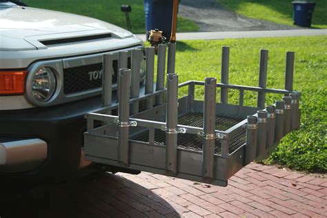 fishing pole cooler truck rack redesigned from a wheelchair lift | Surf fishing, Freshwater ...