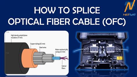 Splicing of Optical Fiber Cable (OFC). - YouTube