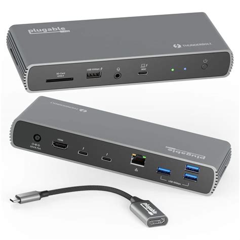 Plugable releases Thunderbolt 4 and USB4 docking station (TBT4-UDX1)