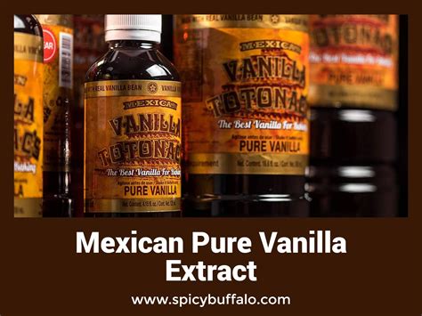 Mexican Pure Vanilla Extract | Spicy Buffalo