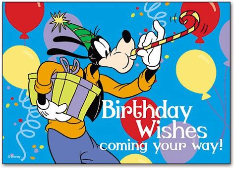 Pin by Terisma Schoch on Birthday | Happy birthday disney, Goofy ...