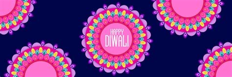 Premium Vector | Happy diwali wishes banner design