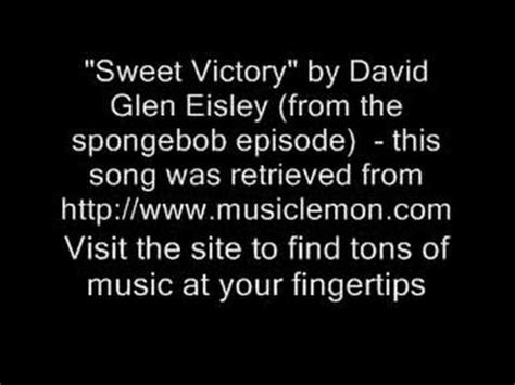 Sweet Victory (Full Song) - Spongebob - David Glen Eisley - YouTube