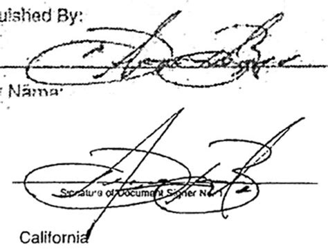 Chevron in Ecuador | Examples of Documents Bearing Borja's Signature