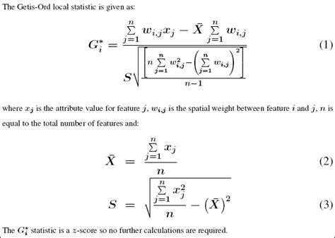 How Hot Spot Analysis (Getis-Ord Gi*) works—ArcMap | Documentation