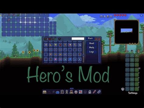 How to get Terraria Creative Mode (Hero’s Mod) - YouTube