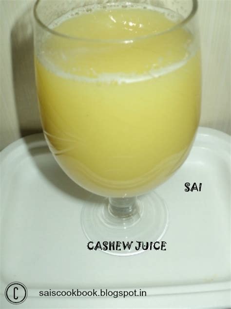 Cashew juice | Geeths Dawath