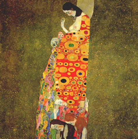 Gustav Klimt Hope Painting | Best Paintings For Sale