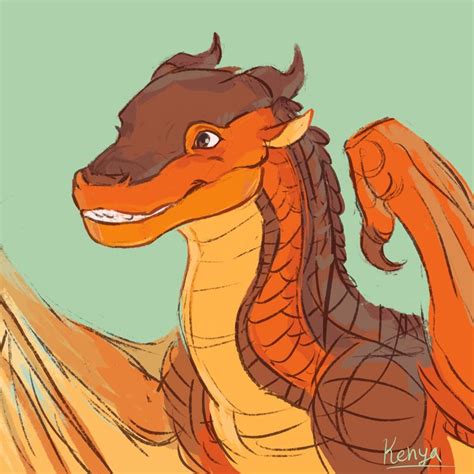 Clay sketch by KenyaJoy on DeviantArt | Wings of fire dragons, Fire art ...