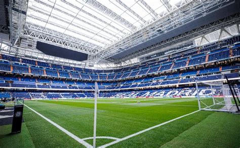 Santiago Bernabeu Stadium in Madrid, Spain