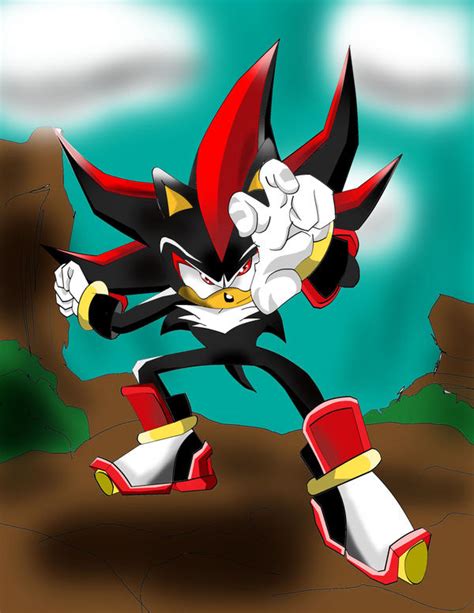 Shadow fighting pose by Adir on DeviantArt