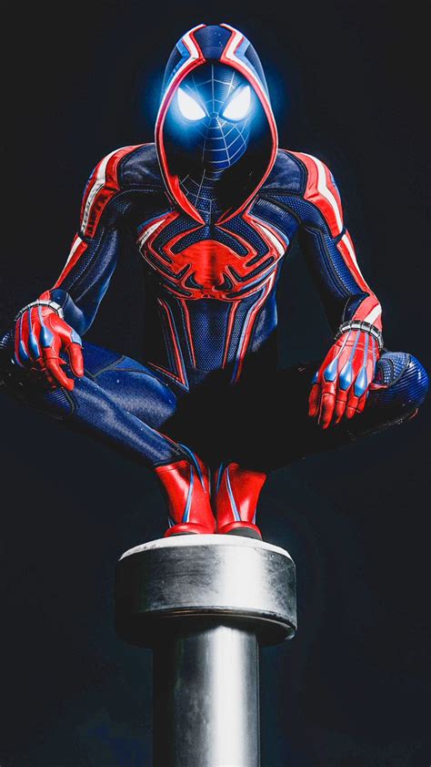 Miles Morales 2099 Suit from Miles Morales Video G by UltimateSpiderYT on DeviantArt