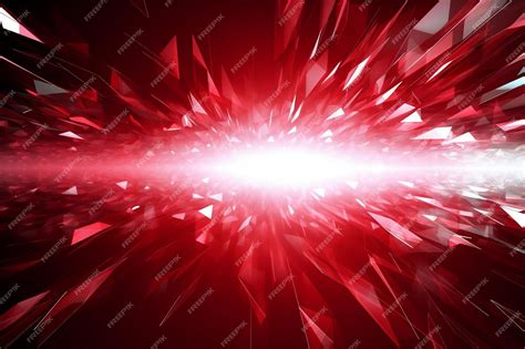 Premium Photo | Abstract red background with rays of light