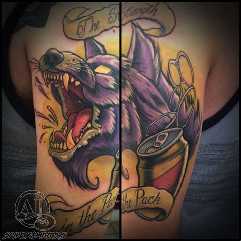 Latest Wolf pack Tattoos | Find Wolf pack Tattoos