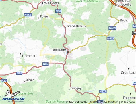 MICHELIN Vielsalm map - ViaMichelin