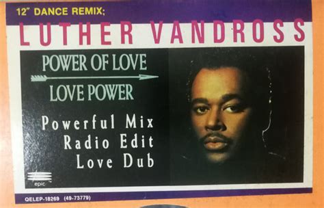 Luther Vandross – Power Of Love / Love Power (12" Power Mixes) (1991, Vinyl) - Discogs